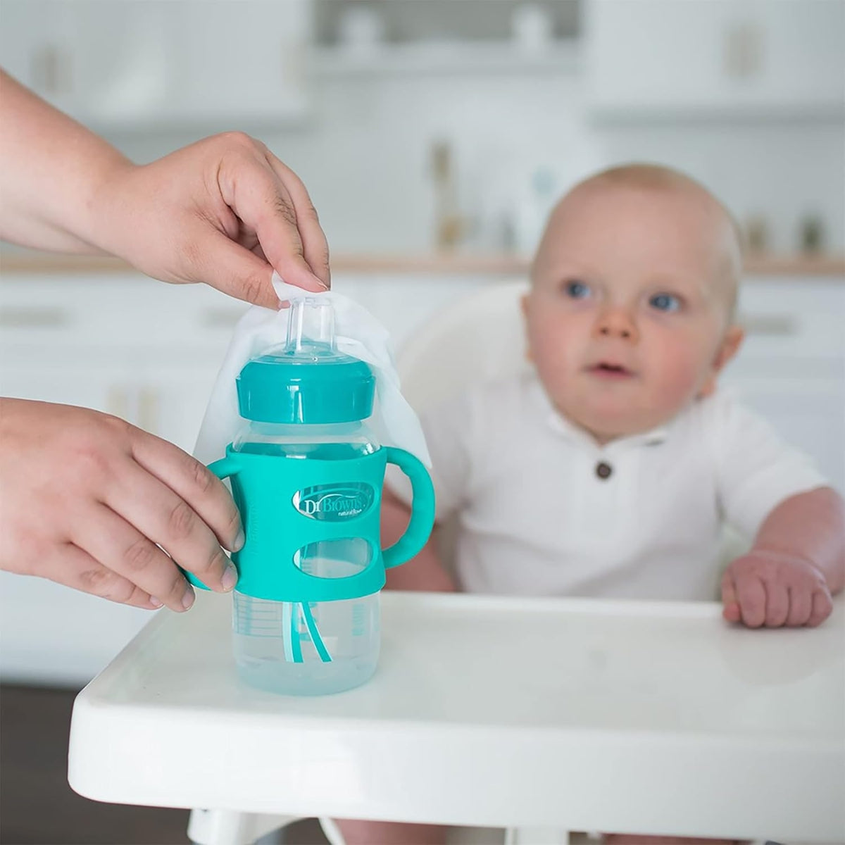 Dr. Brown's Pacifier & Bottle Healthy Wipes - Naturally Derived Xylitol