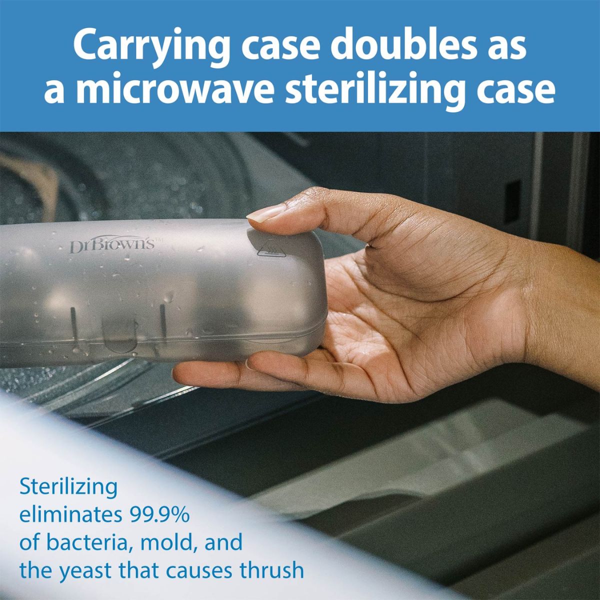 Dr. Brown's Butterfly Nipple Shields - Hygienic Storage & Sterilization